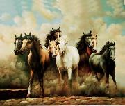 unknow artist Horses 046 Germany oil painting artist
